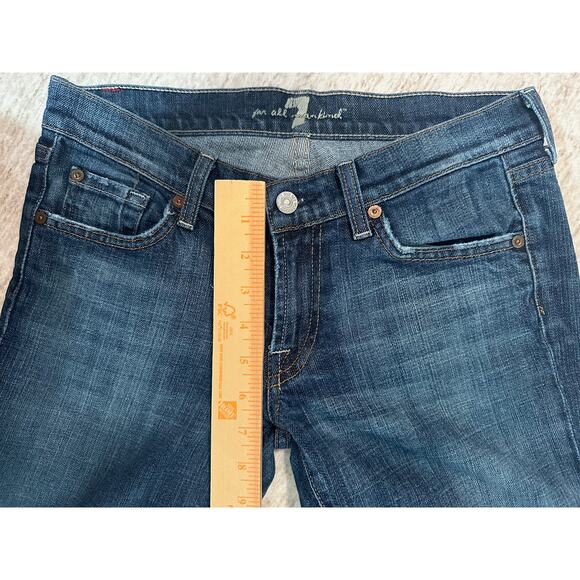 🌴 7 For All Mankind Bootcut Jeans, Size 28 - Picture 11 of 12
